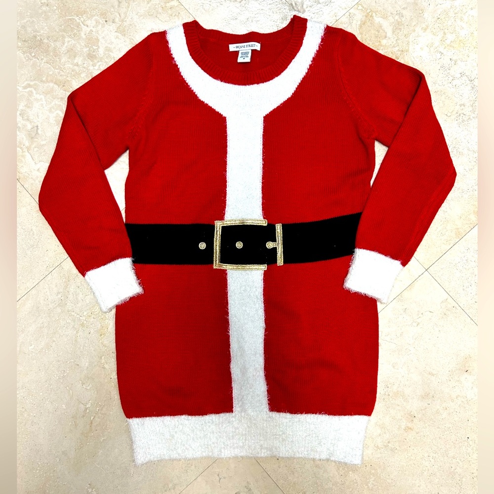 99 Jane Street Christmas Sweater Dress  🤶